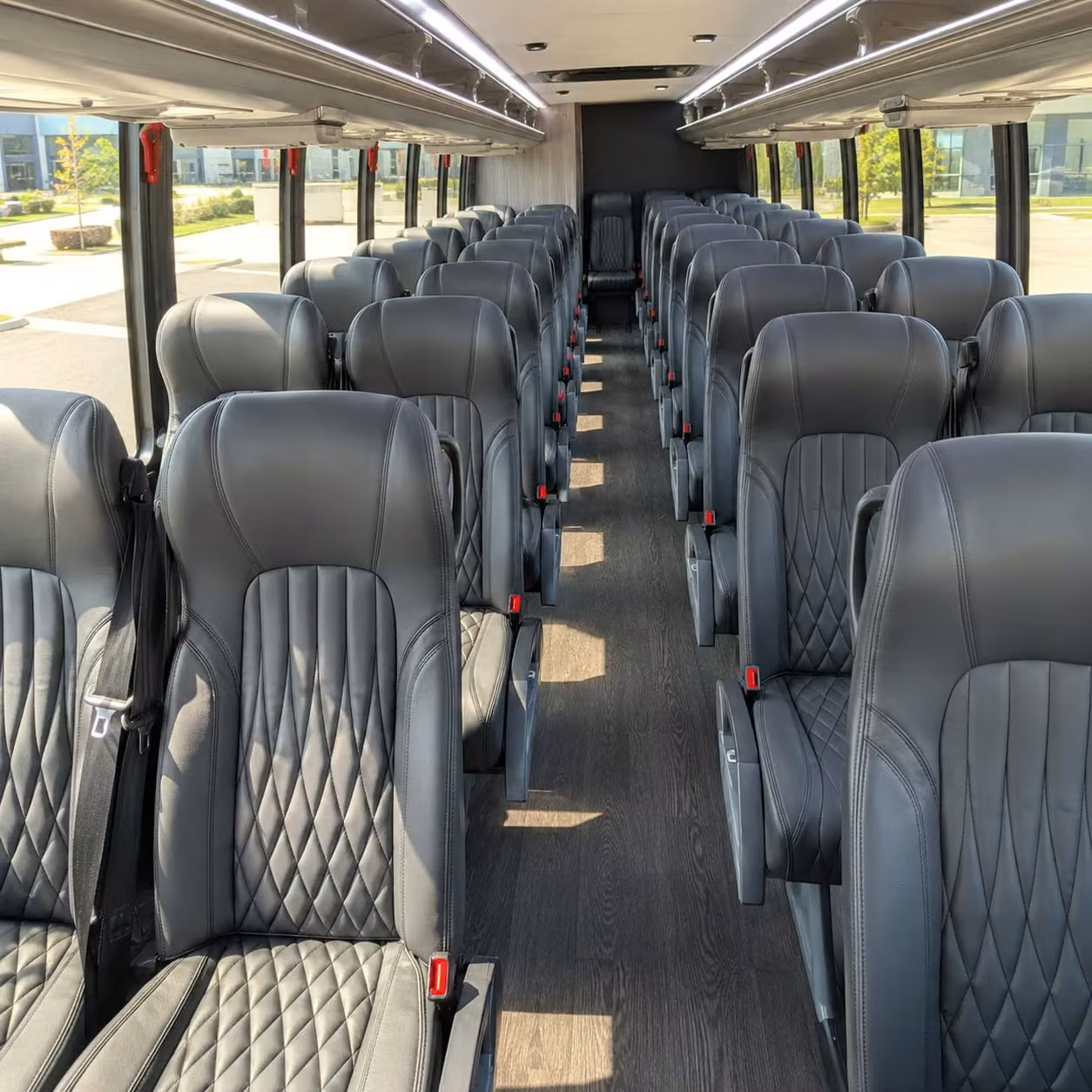 25 passenger minibus inside