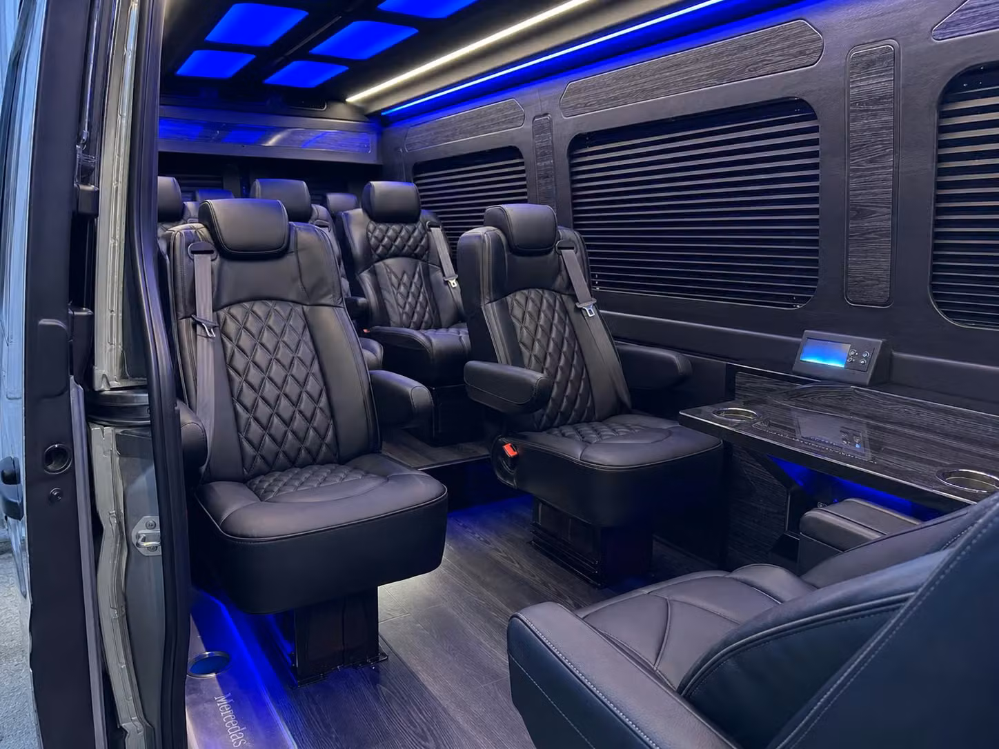 sprinter van transportation for groups and events across rochester
